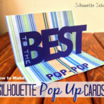 Basic Silhouette Pop Up Card Tutorial (Free .studio Pop Up Inside Silhouette Cameo Card Templates
