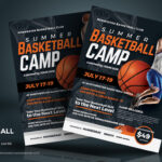 Basketball Camp Flyer Corporate Identity Template Pertaining To Basketball Camp Brochure Template