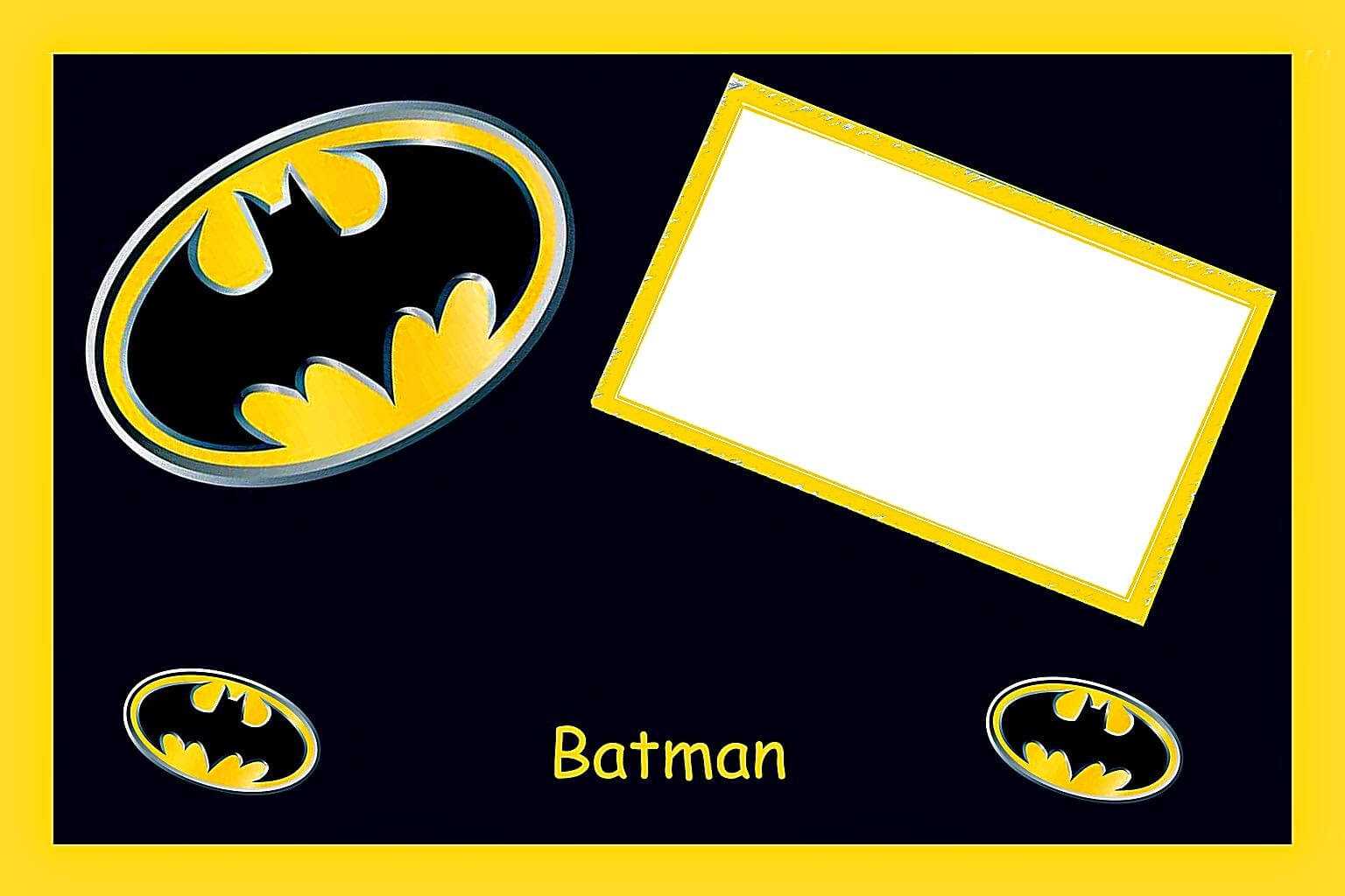 Batman Birthday: Free Printable Cards Or Invitations. - Oh Inside Batman Birthday Card Template