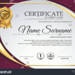 Beautiful Certificate Template Design Best Award | Abstract Throughout Beautiful Certificate Templates