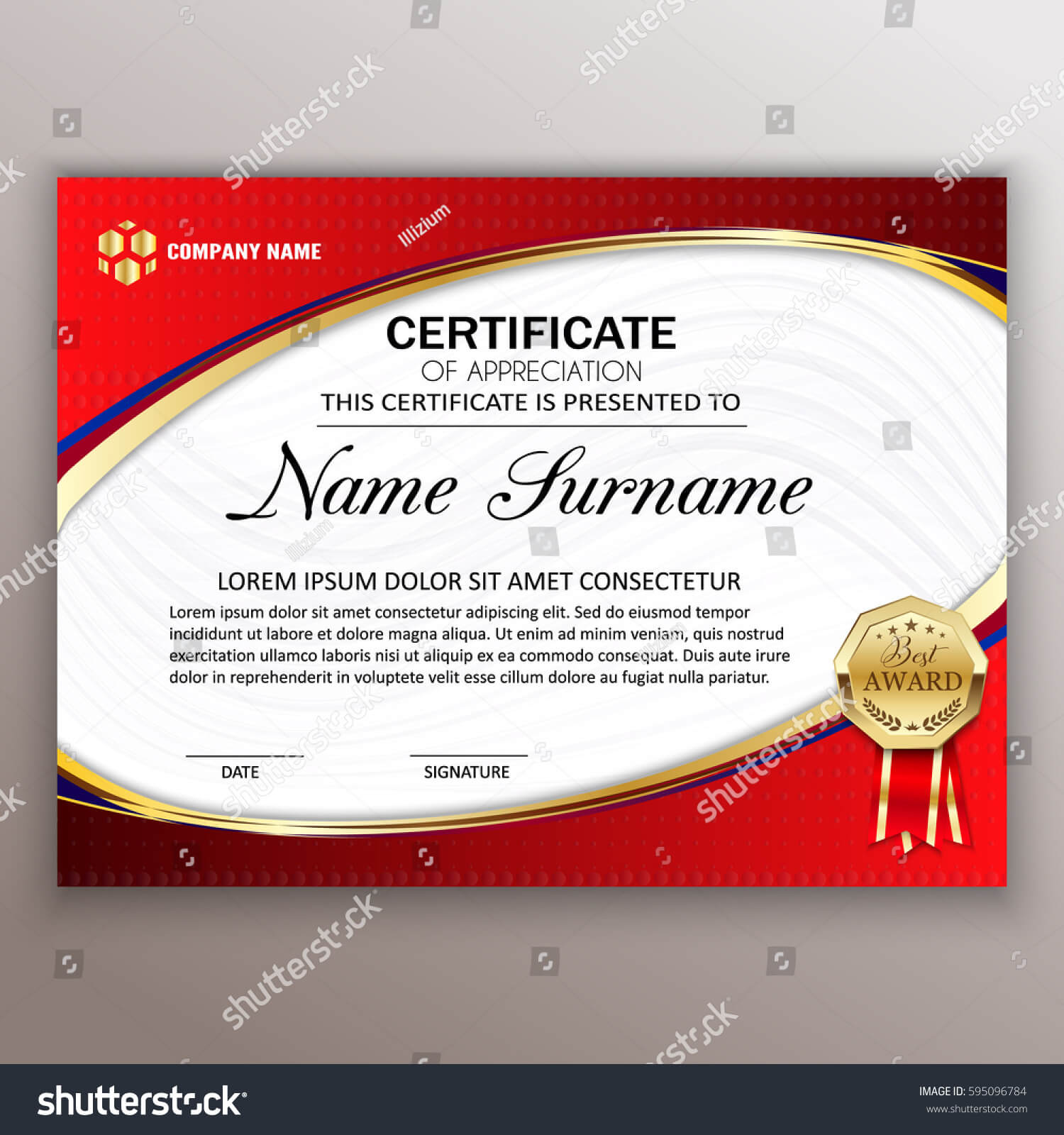 Beautiful Certificate Templates] – 28 Images – 33 Psd With Beautiful Certificate Templates