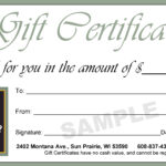 Beauty Salon Gift Certificate Template Free – Klauuuudia With Salon Gift Certificate Template