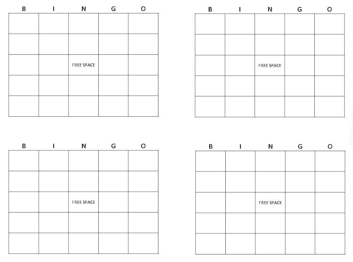 Bingo Card Maker | Make Bingo Cards » Template Haven Intended For Blank Bingo Card Template Microsoft Word