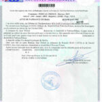 Birth Certificate Haiti I Inside Birth Certificate Translation Template English To Spanish