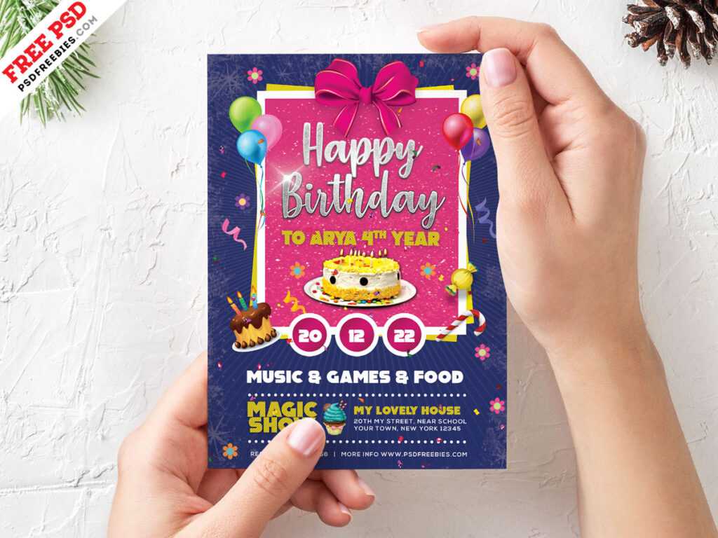Cake Template Photoshop Free Download