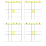 Blank Bingo Cards Printable – Fill Online, Printable Throughout Clue Card Template