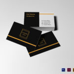 Blank Business Card Template Throughout Plain Business Card Template Word