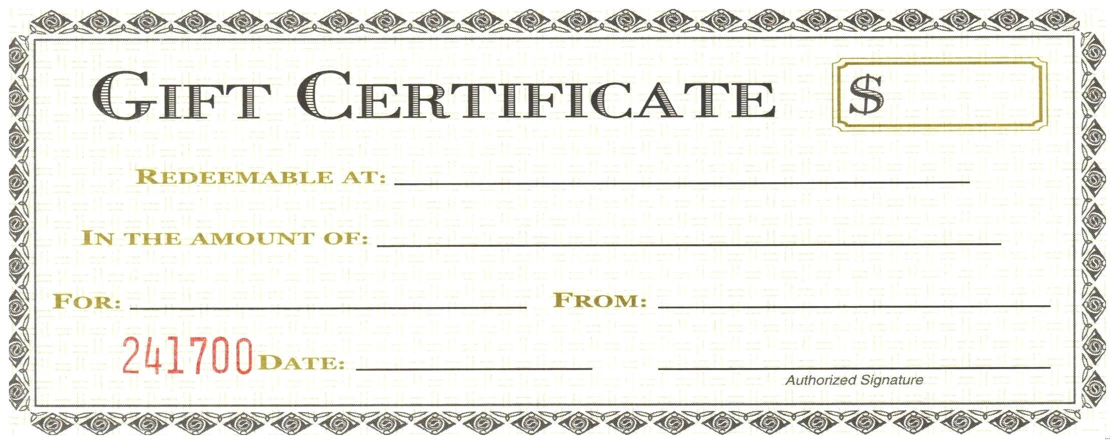Blank Gift Certificate Template Word With Mary Kay Gift Certificate Template