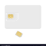 Blank Sim Card Template Realistic Icon Intended For Sim Card Template Pdf