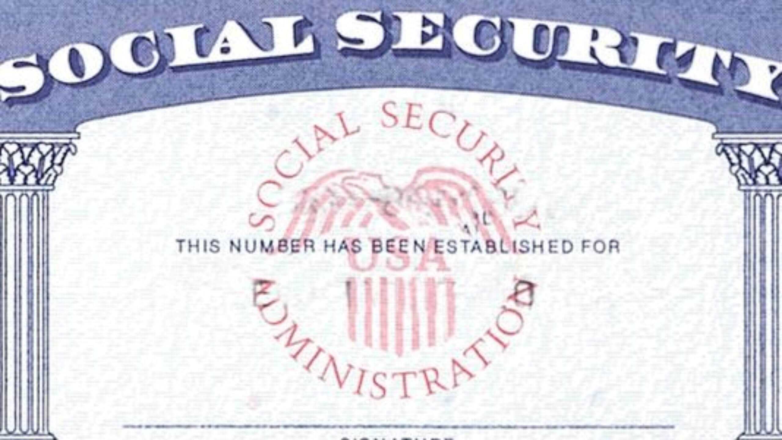 Blank Social Security Card Template Download – Great Throughout Social Security Card Template Download