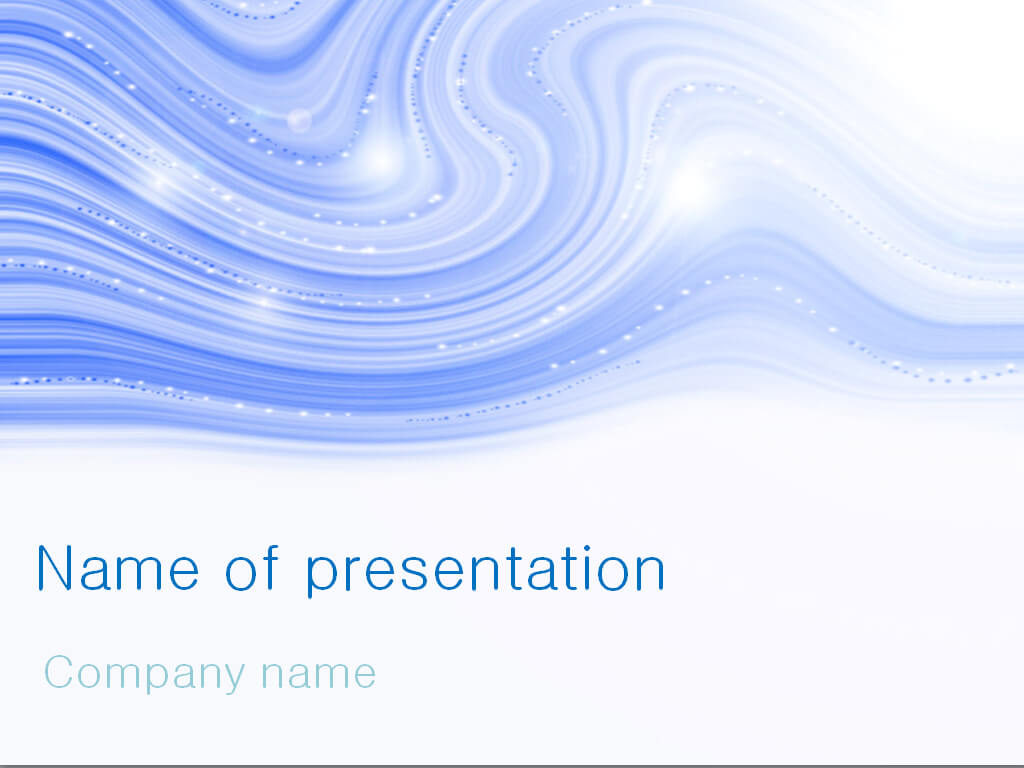 Blue Winter Powerpoint Template For Impressive Presentation For Microsoft Office Powerpoint Background Templates