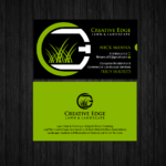 Bold, Serious, Landscape Business Card Design For A Company Inside Lawn Care Business Cards Templates Free