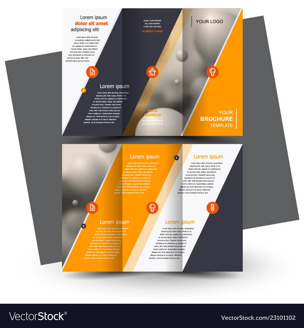 Brochure Design Brochure Template Creative Pertaining To Ai Brochure Templates Free Download