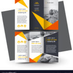 Brochure Design Template Creative Tri Fold For Tri Fold Brochure Ai Template