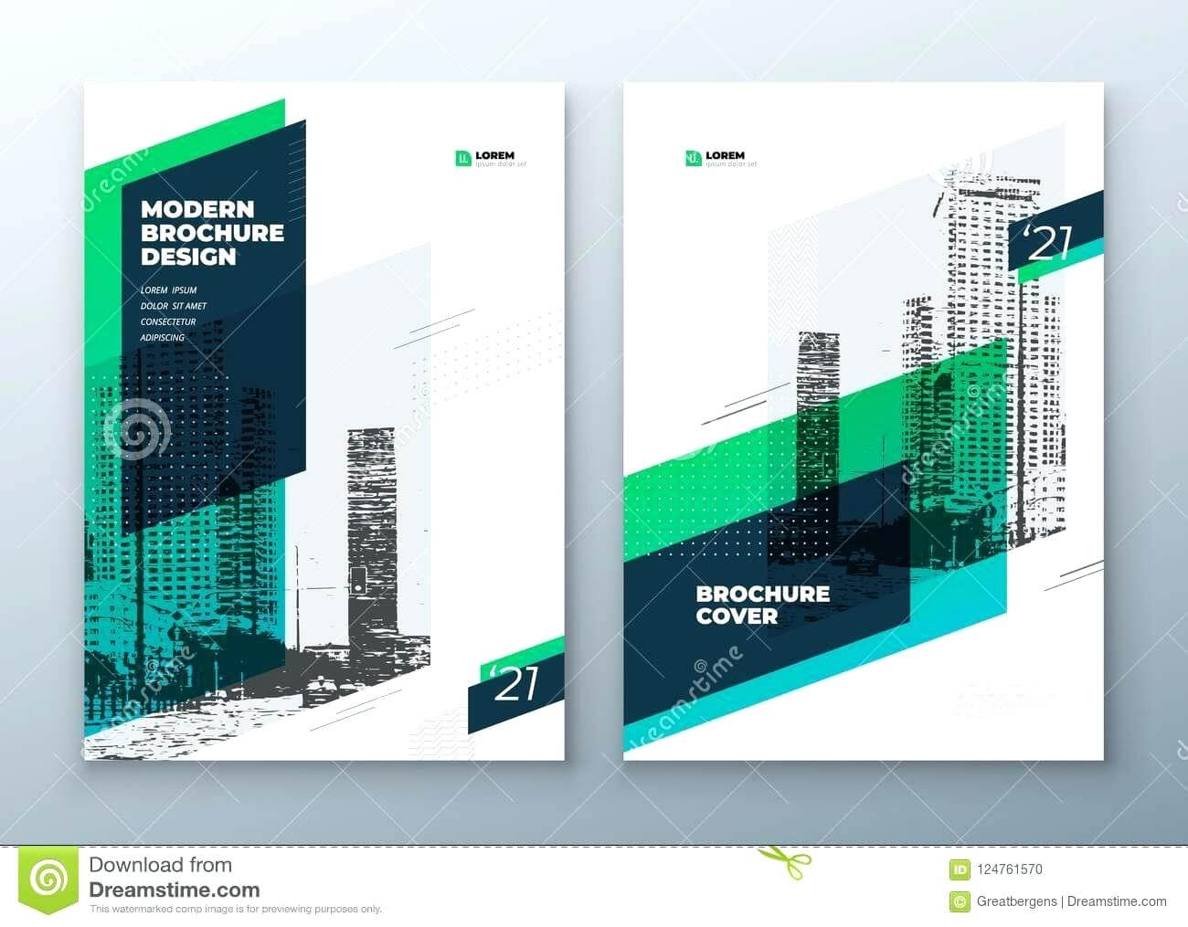 Brochure Template Layout Design Corporate Business Annual For Commercial Cleaning Brochure Templates