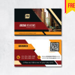 Building Business Card Design Psd – Free Download | Arenareviews For Visiting Card Illustrator Templates Download