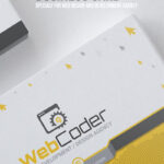 Business Card Design For Web Design And Developer Psd Template Pertaining To Web Design Business Cards Templates