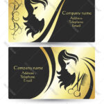Business Card For Beauty Salon Pertaining To Hairdresser Business Card Templates Free