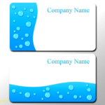 Business Card Photoshop Template Psd Awesome 016 Business With Blank Business Card Template Download