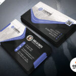 Business Card Psd Templatepsd Freebies On Dribbble In Visiting Card Psd Template Free Download