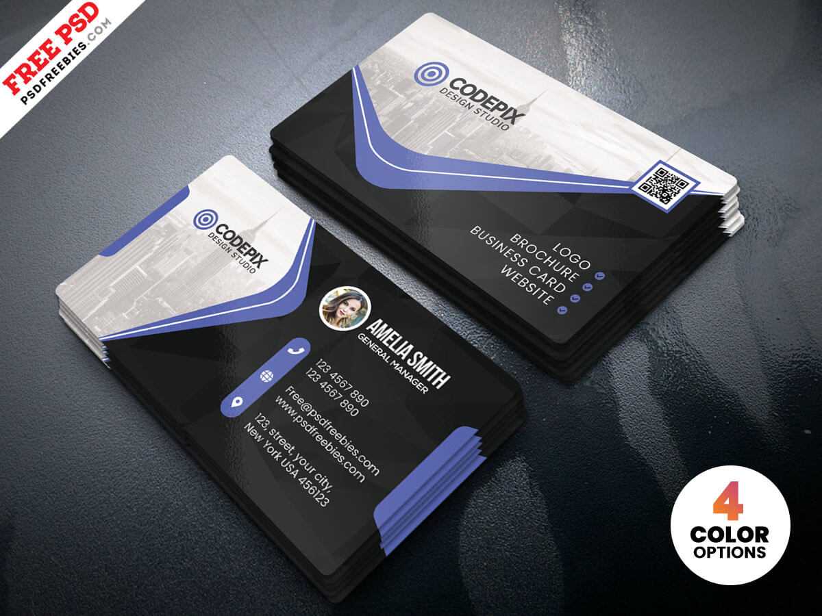 Business Card Psd Templatepsd Freebies On Dribbble Intended For Visiting Card Psd Template