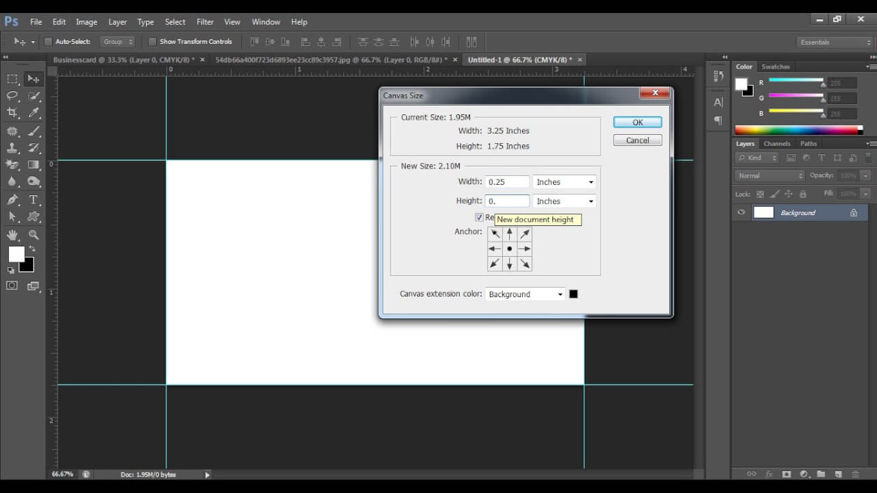 Business Card Size In Adobe Photoshop – Youtube With Business Card Template Size Photoshop