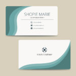 Business Card Template Free Vector Art – (76,525 Free Downloads) In Template For Calling Card