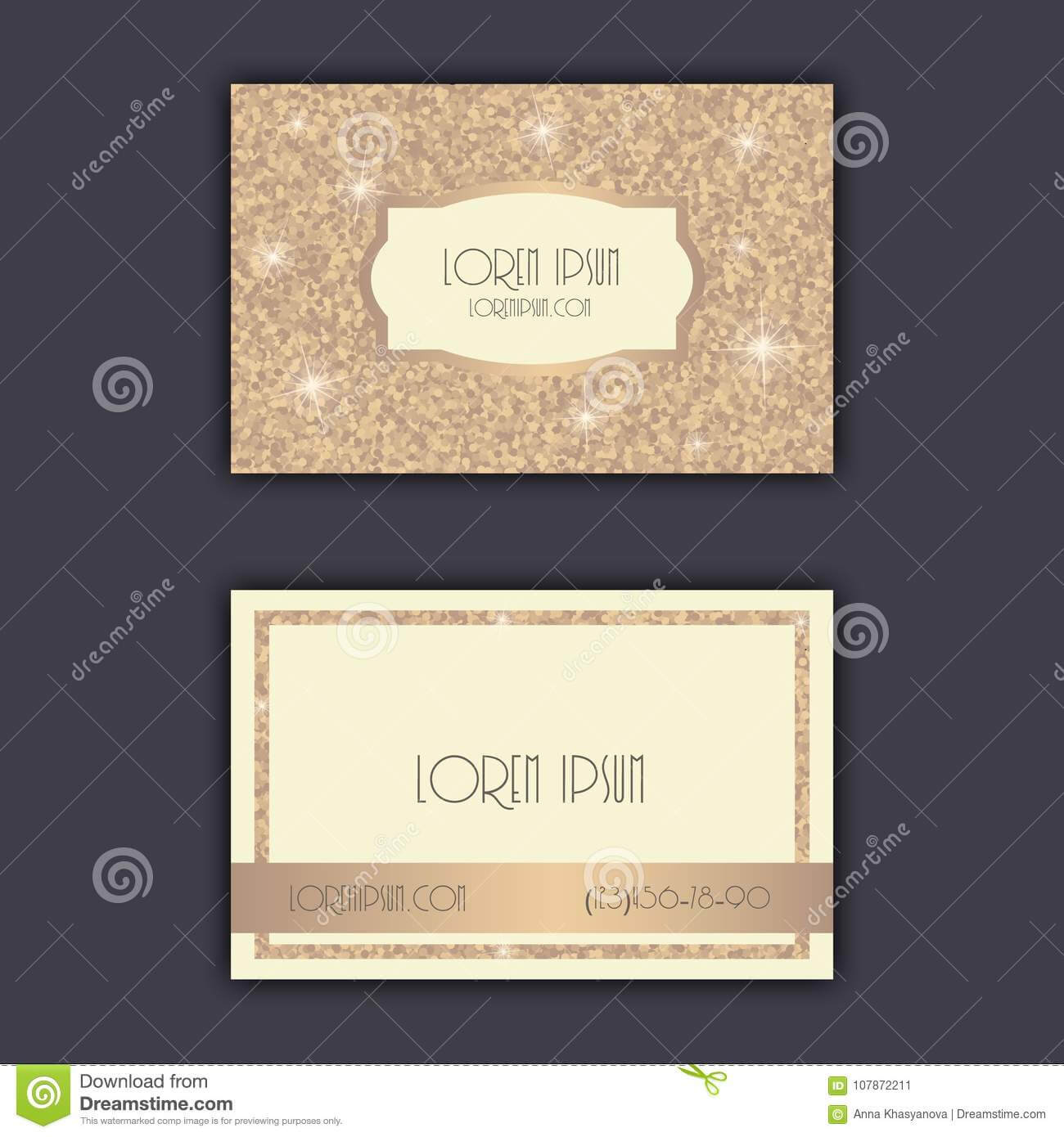 Business Card Templates With Glitter Shining Background With Regard To Celebrate It Templates Place Cards