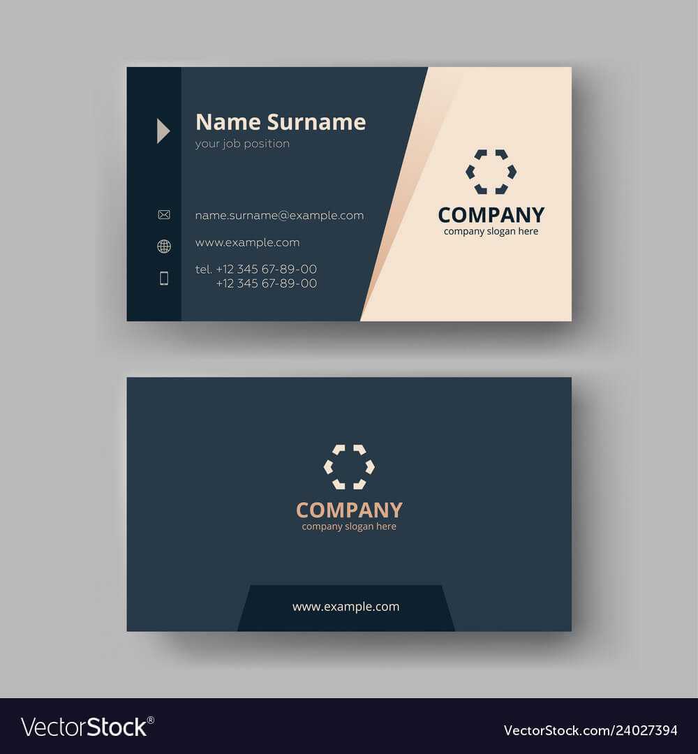 Business Card Templates With Regard To Company Business Cards Templates