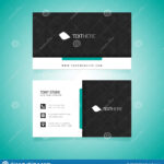 Business Card Vector Template Stock Vector – Illustration Of Throughout Visiting Card Illustrator Templates Download