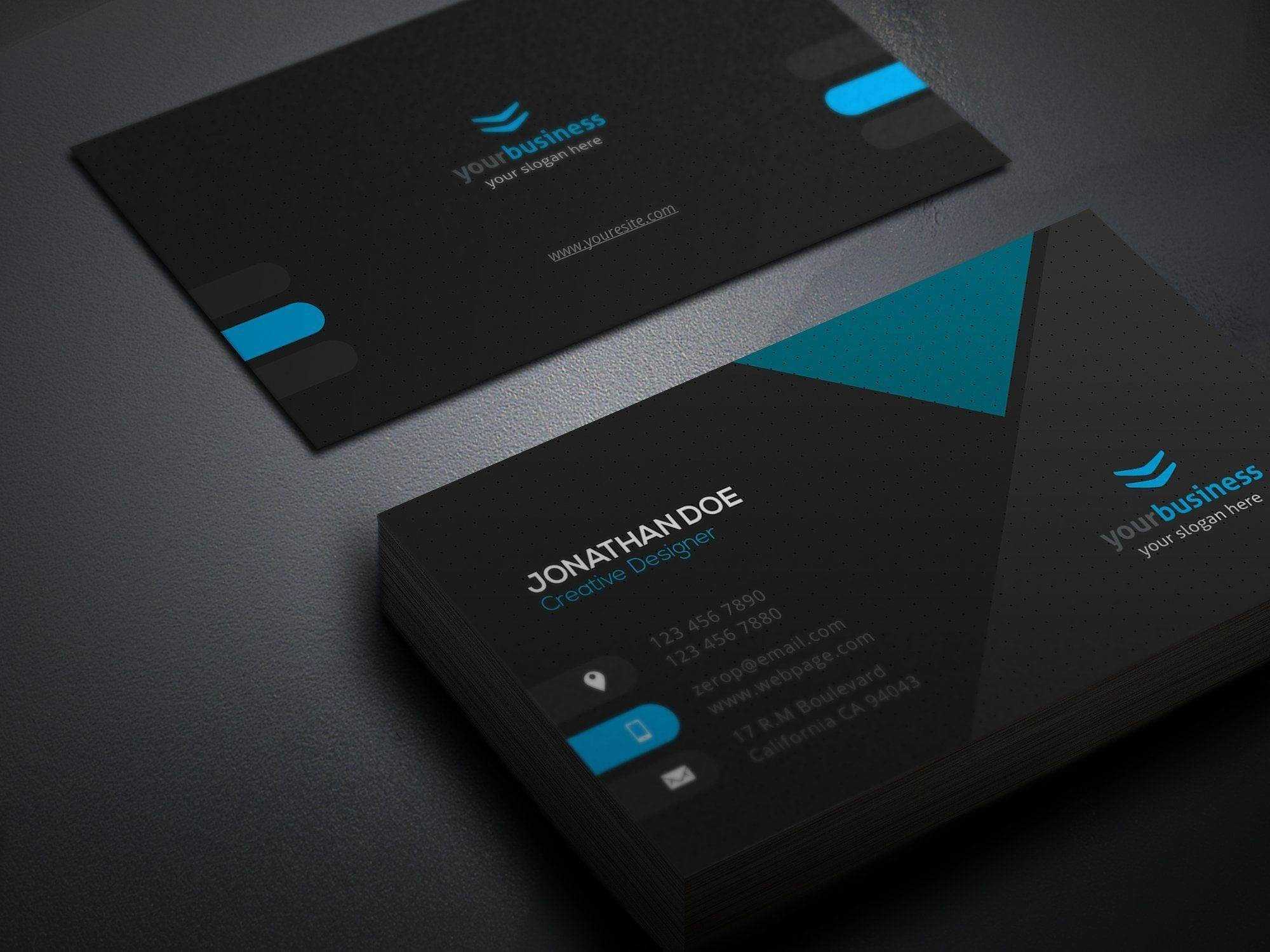 Business Cards Designs Template - Egeberg - Egeberg For Hvac Business Card Template