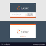 Business Cards Template For Real Estate Agency With Real Estate Business Cards Templates Free