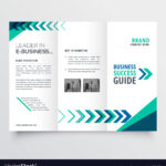 Business Tri Fold Brochure Template Design With For Free Three Fold Brochure Template