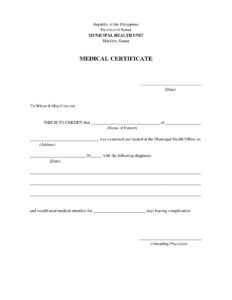 Certificate Clipart Medical Certificate, Certificate Medical with Fake Medical Certificate Template Download