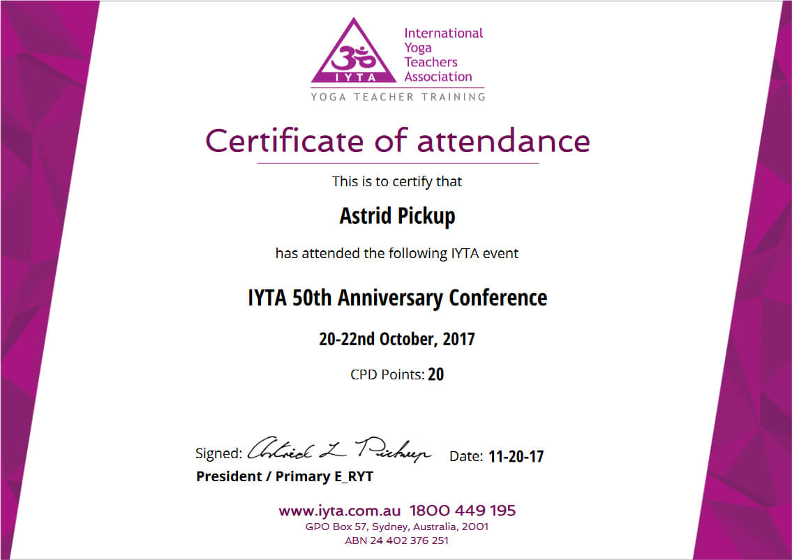 Certificate Examples – Simplecert In Conference Certificate Of Attendance Template