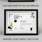 Certificate Graphics, Designs & Templates From Graphicriver Within Update Certificates That Use Certificate Templates