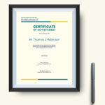 Certificate Of Achievement: Sample Wording & Content Inside Promotion Certificate Template