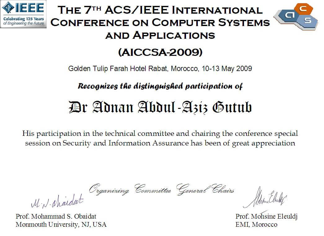 Certificate Of Appreciation Conference Choice Image Pertaining To Conference Participation Certificate Template