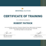 Certificate Of Training Templates – Tomope.zaribanks.co For Training Certificate Template Word Format