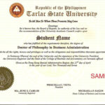 Certificate Phd Transparent &amp; Png Clipart Free Download - Ywd intended for Doctorate Certificate Template
