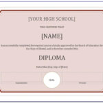 Certificate Seal Template Free | Marseillevitrollesrugby Intended For Ordination Certificate Template