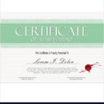 Certificate Template 8 Pertaining To Running Certificates Templates Free