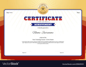 Certificate Template Border Frame Diploma Design in Certificate Border Design Templates