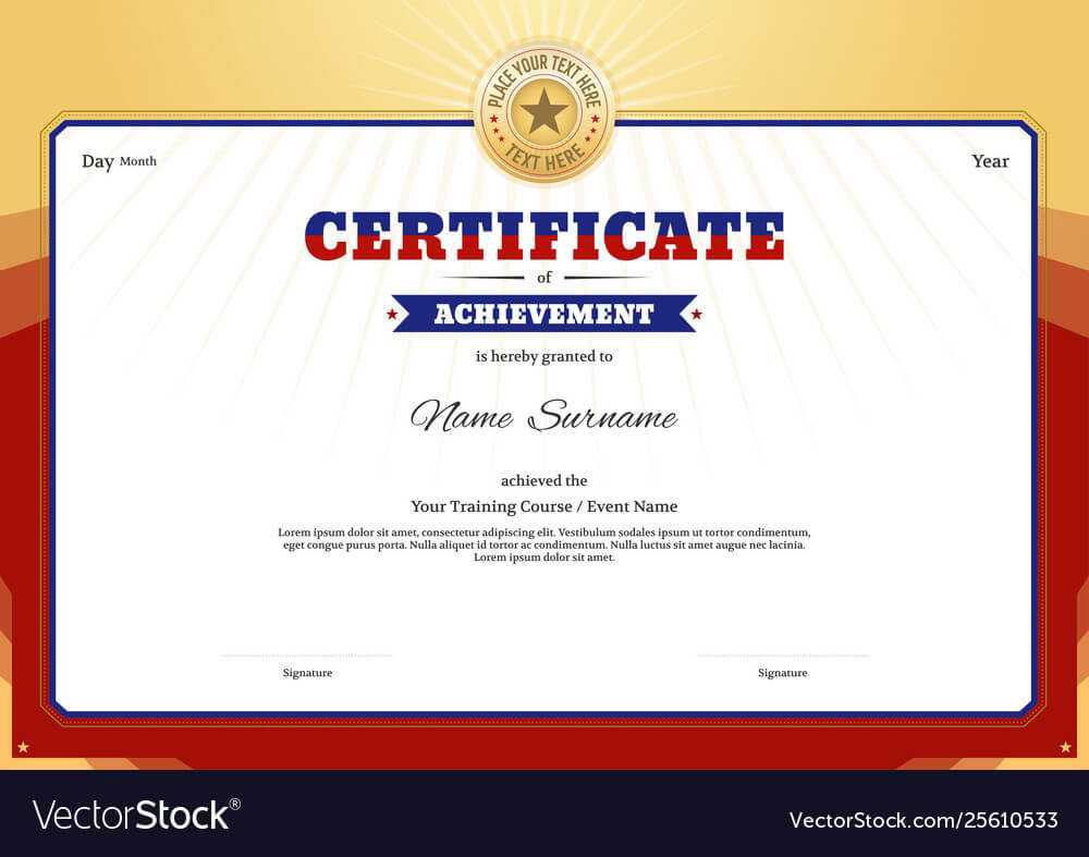 Certificate Template Border Frame Diploma Design In Certificate Border Design Templates