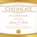 Certificate Template – Download Free Vectors, Clipart Within Commemorative Certificate Template