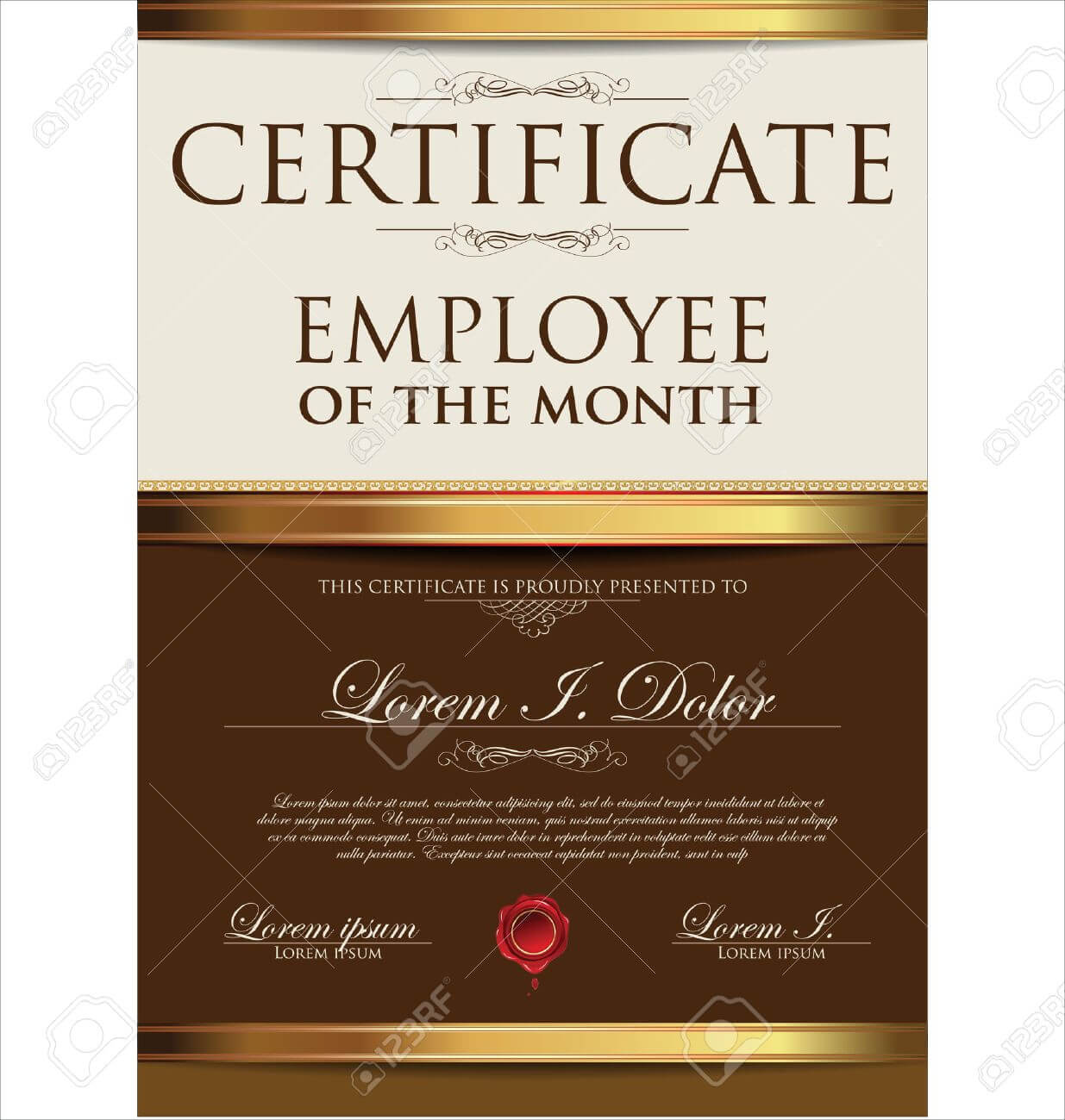 Certificate Template, Employee Of The Month Regarding Manager Of The Month Certificate Template