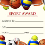 Certificate Template For Sport Award – Download Free Vectors Intended For Basketball Camp Certificate Template