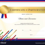 Certificate Template In Sport Theme With Border In Sports Day Certificate Templates Free