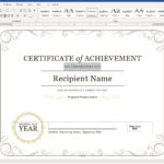 Certificate Template In Word | Safebest.xyz In Free Certificate Templates For Word 2007