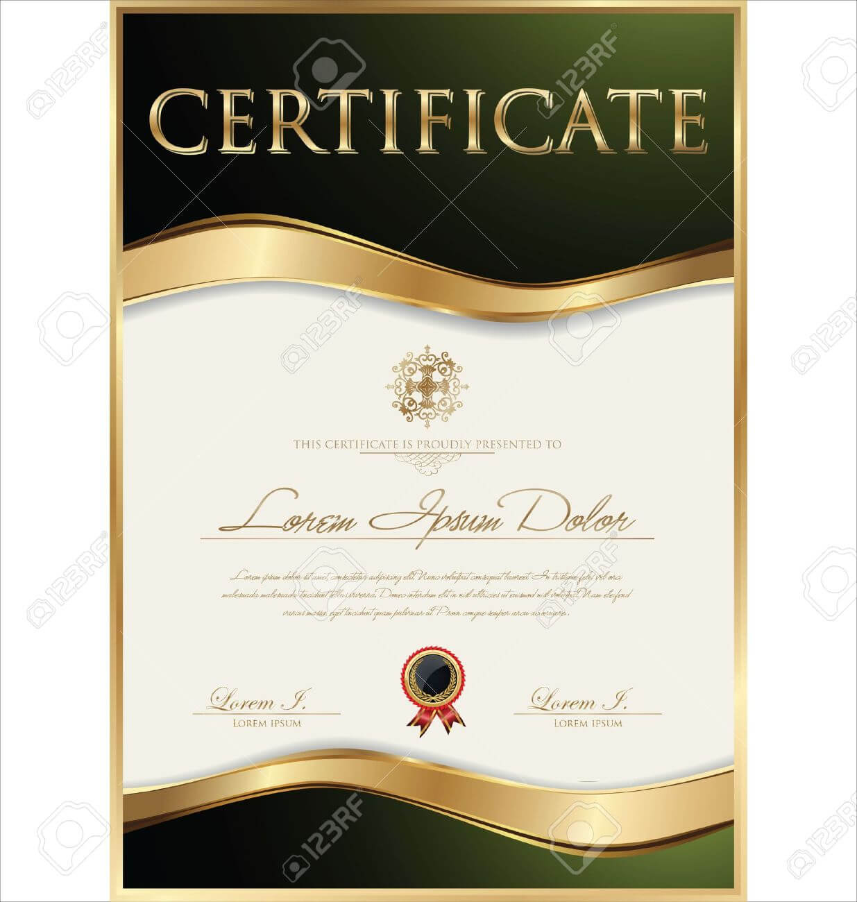 Certificate Template Pertaining To Scroll Certificate Templates